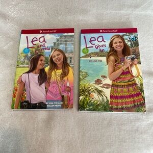 American Girl Doll Books Lea Dives In & Lea  and Camilla Lot Of 2 Books 1 and 3